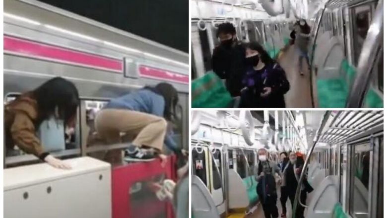 Sulm me thikë dhe zjarr në një metro në Tokio, lëndohen të paktën 15 persona