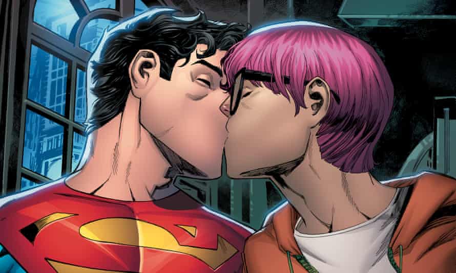 Superman shfaqet si biseksual