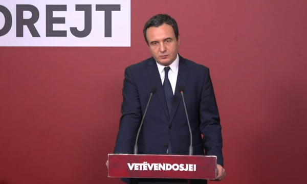 Kurti: Arben Vitia do të jetë kryetar i Prishtinës më 15 nëntor