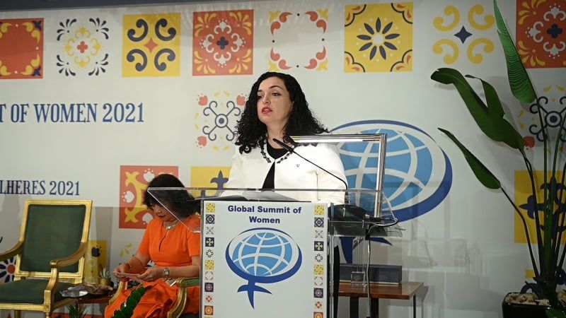 Presidentja Osmani në Samitin Global të Grave: Po rritet tendenca e grave dhe vajzave që nuk dorëzohen