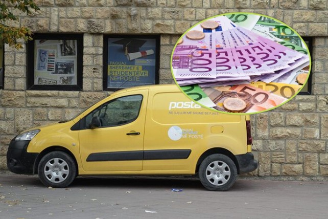 Gjatë transportimit, grabitet një shumë e parave nga vetura e Postës së Kosovës