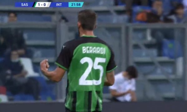 Sassuolo e befason Interin, kalon në epërsi