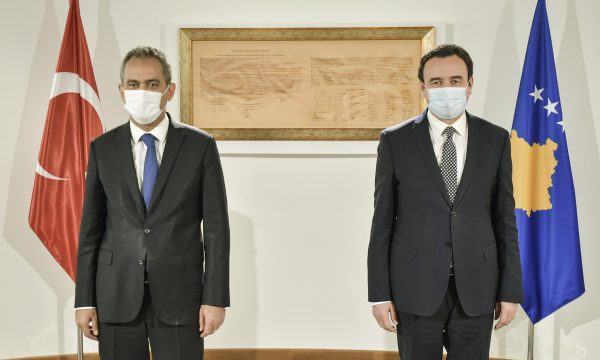 Kryeministri Kurti priti ministrin e Arsimit të Turqisë, Mahmut Özer