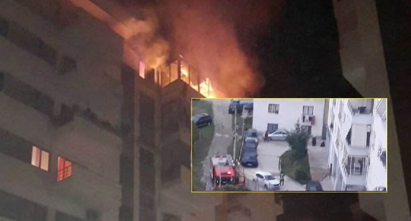 Ngjarje e rëndë: Digjet banesa në Shqipëri, gruaja hidhet nga kati i tretë për të shpëtuar, por vdes