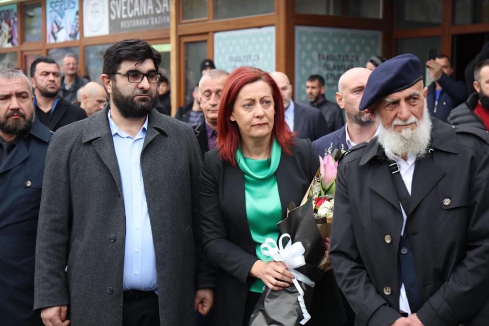 Zëvendëskryeministrja Redzepi merr pjesë në varrimin e Zukorliq në Sanxhak
