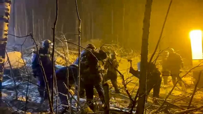 Shtatë të vdekur nga rrëzimi i aeroplanit bjellorus të ngarkesave në Rusi