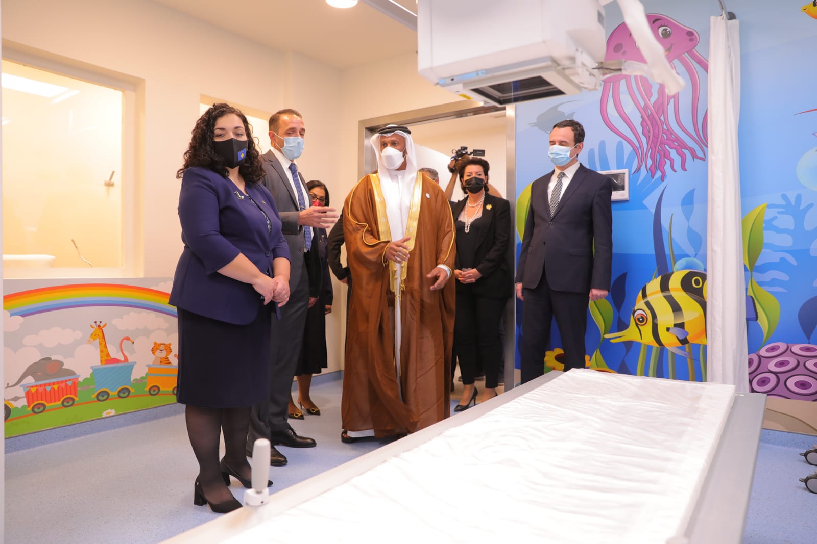Spitalin e ri të Pediatrisë Kirurgjike “Sheikha Fatima”, ka ofruar zero shërbime mjekësore deri sot