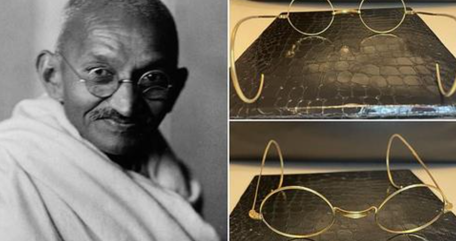 Dalin në ankand syzet e Mahatma Gandhi-t