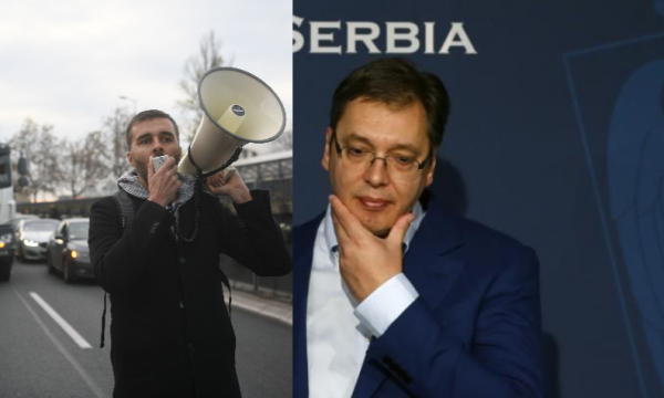 Kush është serbi nga Prishtina që po i organizon protestat kundër Vuçiq?
