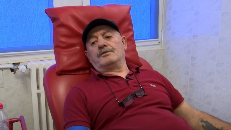 Qytetari nga Peja që ka dhuruar gjak mbi 80 herë