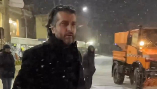 Bora dhe ngricat në kryeqytet, Rama del në terren