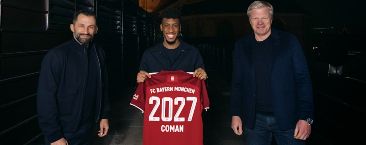 ZYRTARE: Coman nënshkruan kontratë afatgjate me Bayernin