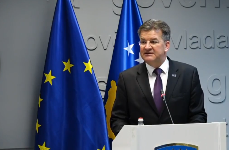 Lajçak në Prishtinë: BE dhe ShBA ndajnë vizion të njëjtë për Kosovën