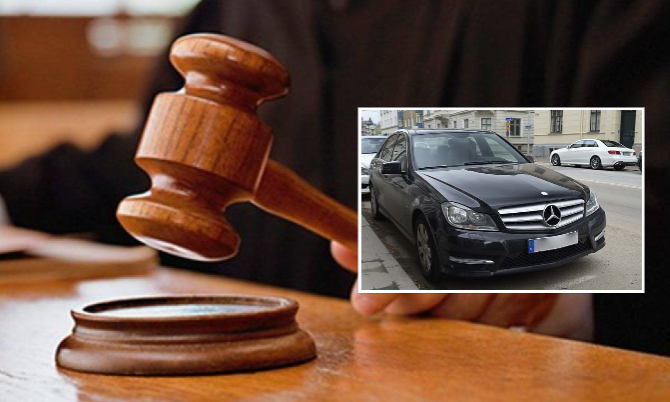 Nuk e deklaroi Mercedesin e djalit, 7 muaj burg dhe 500 euro dënim për zyrtarin e shtetit