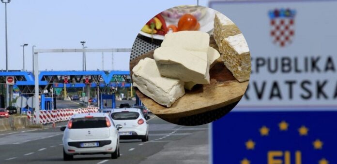 Mërgimtari mori 15 kilogramë djathë dhensh në veturë, gjobitet rreth njëmijë euro në Kroaci