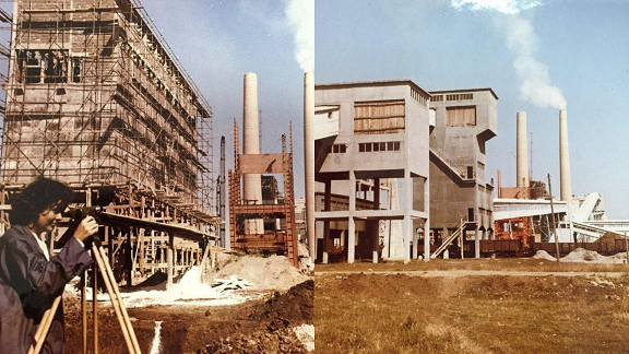 Fotografi të rralla të termocentralit Kosova A gjatë fazës së ndërtimit dhe në vitet e hershme të operimit