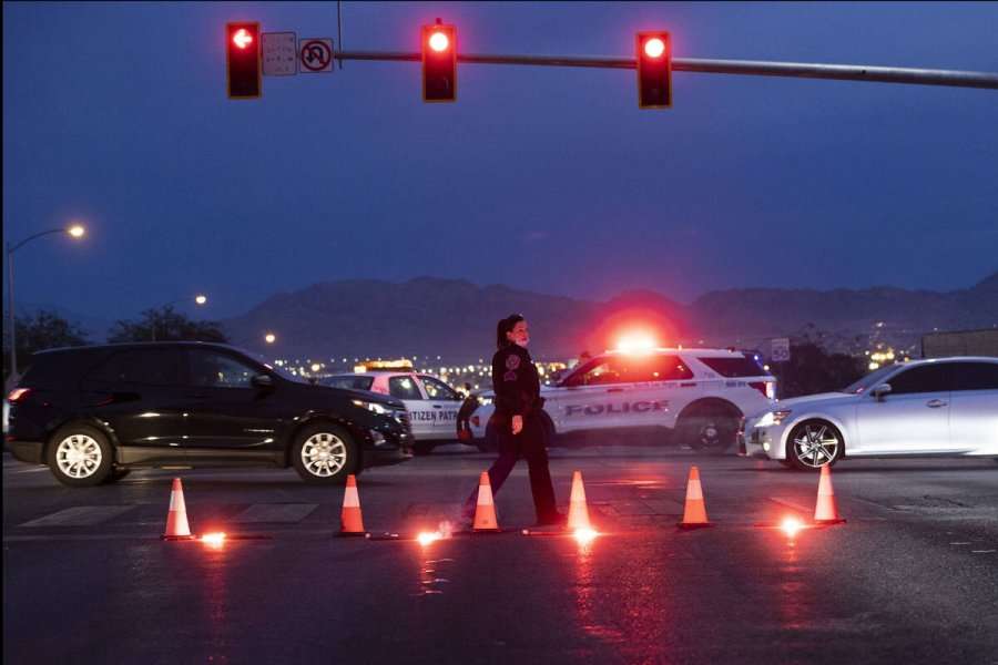 Vdesin nëntë persona në një aksident masiv në Las Vegas