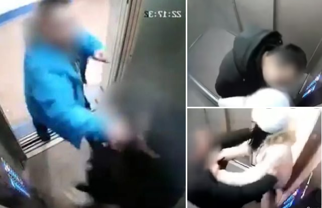 Babai qëllon me grushte maniakun që tentoi të prekte të bijën 15-vjeçare në ashensor