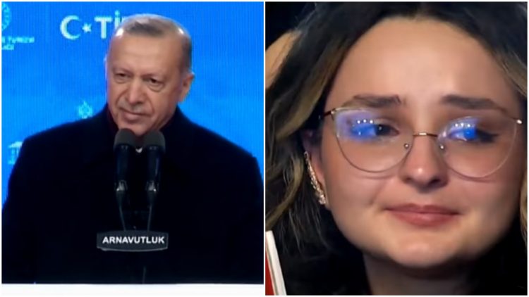 E reja e emocionuar përlotet nga fjalimi i Erdogan në Xhaminë e Et’hem