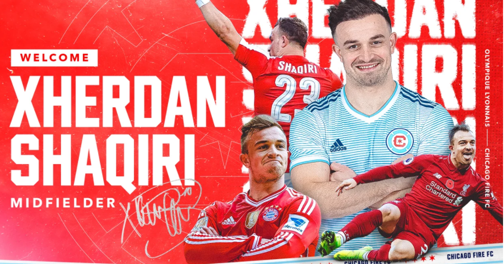 ZYRTARE: Chicago Fire kompleton transferimin e Xherdan Shaqirit