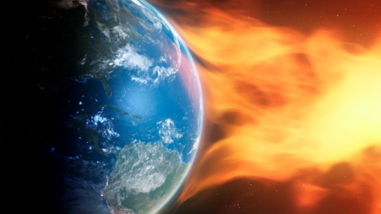 Një shpërthim i nxehtë i gazit diellor pritet të arrijë në Tokë këtë javë