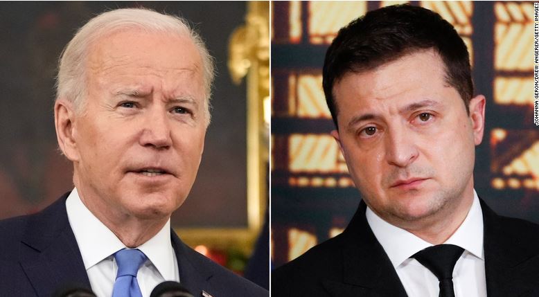 Biden dhe Zelensky bisedojnë në telefon për situatën në Ukrainë