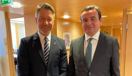Kurti takoi ministrin norvegjez të Naftës dhe Energjisë, i fton për investime në Kosovë