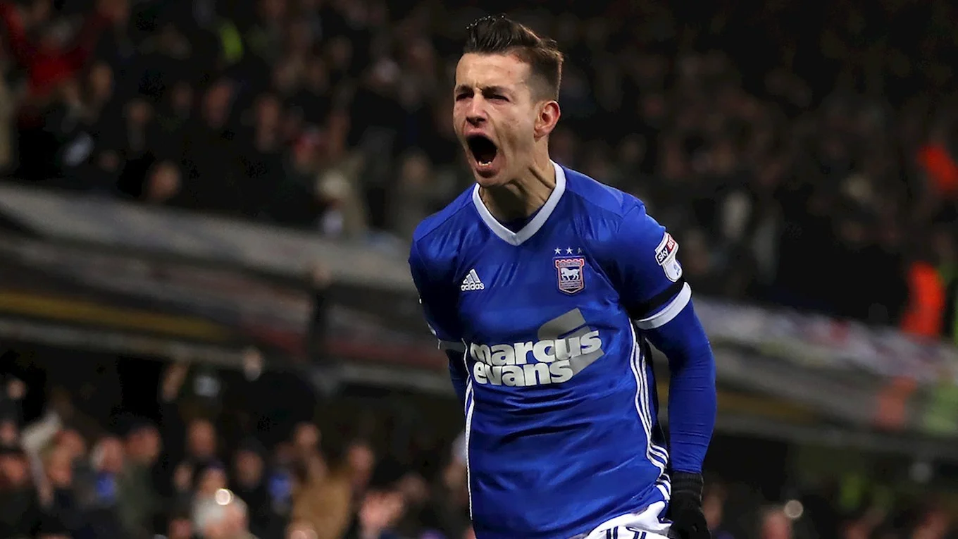 Bersant Celina shënon në barazimin e Ipswichit