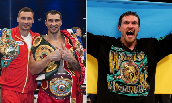Vëllezërit Klitschko i dalin në përkrahje Usyk, i cili la luftën për t’u përballur sërish me Joshuan