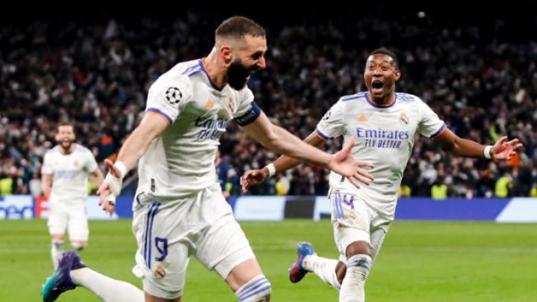 Spektakël në Bernabeu, Benzema e kualifikon Realin dhe eliminon PSG-në