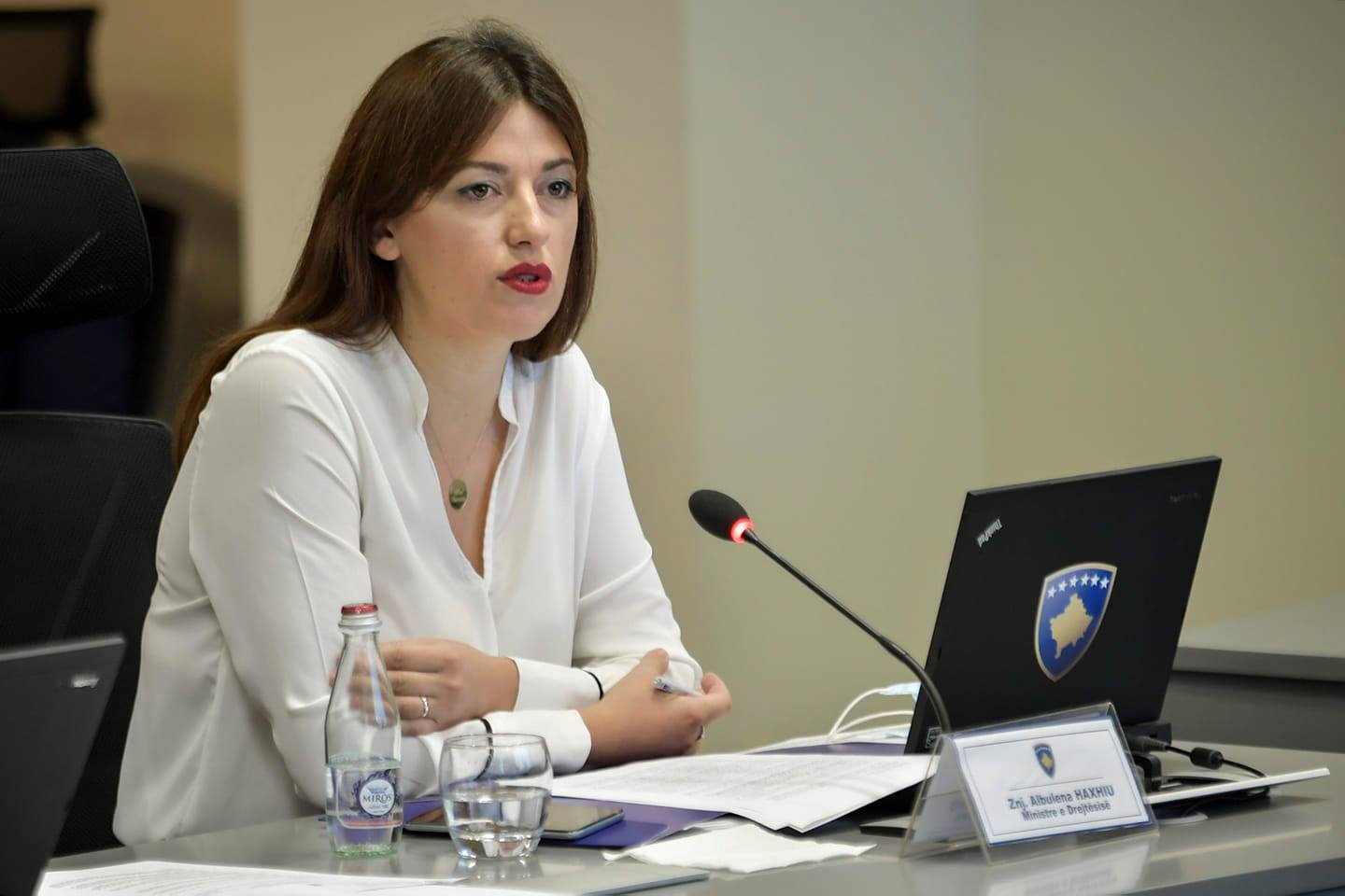 Albulena Haxhiu: Votimi i Kodit Civil na duhet për anëtarësim në Këshillin e Evropës