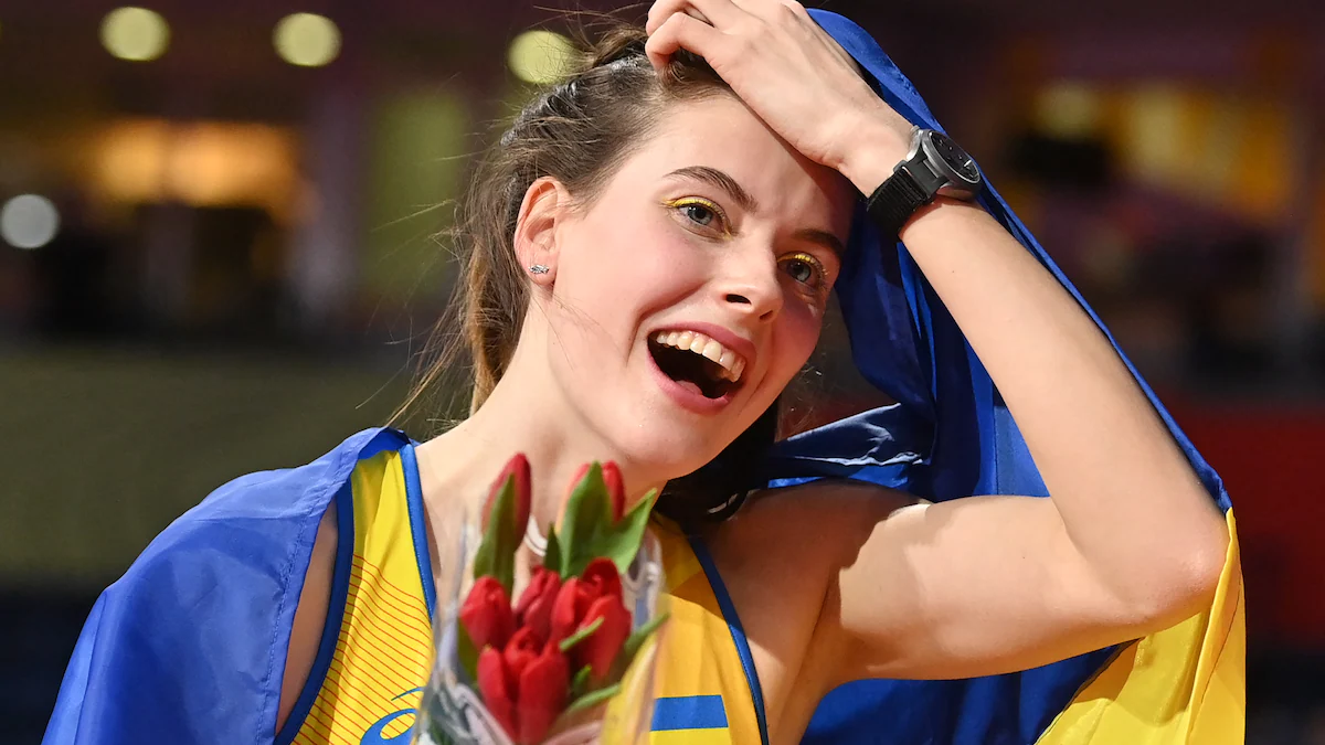 Atletja ukrainase fitoi medaljen e artë në kërcimin së larti në Beograd