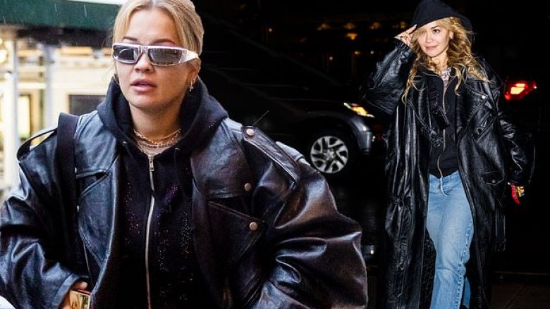 Rita Ora duket me shumë stil në New York, ndërsa del në rrugë pa makijazh