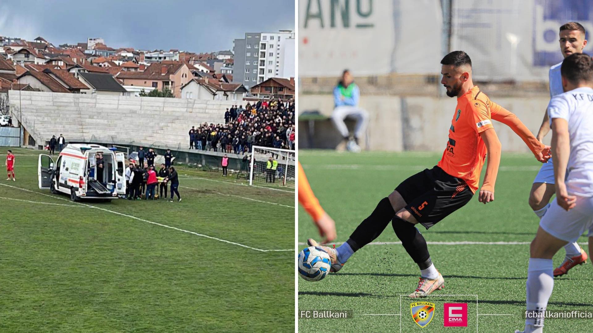 Lumbardh Dellova u ndëshkua me karton të kuq në tunel, pas ofendimeve ndaj zyrtarëve të SC Gjilanit