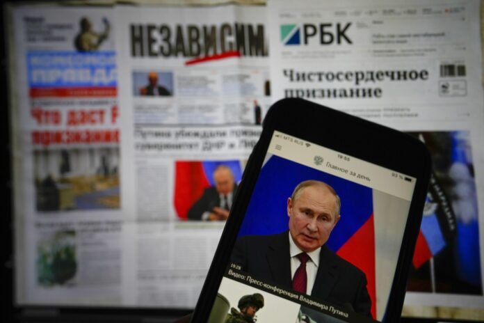 Rusia planifikon më shumë kufizime të mediave