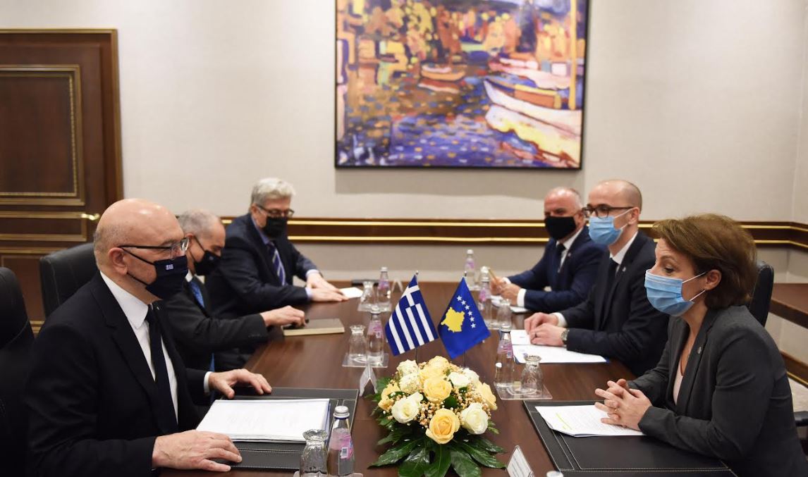 Gërvalla pret në takim delegacionin grek, diskutohet për thellimin e raporteve