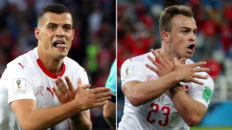 Granit Xhaka dhe Xherdan Shaqiri do të luajnë në Katar 2022 kundër Serbisë që e kishin mposhtur katër vite më parë