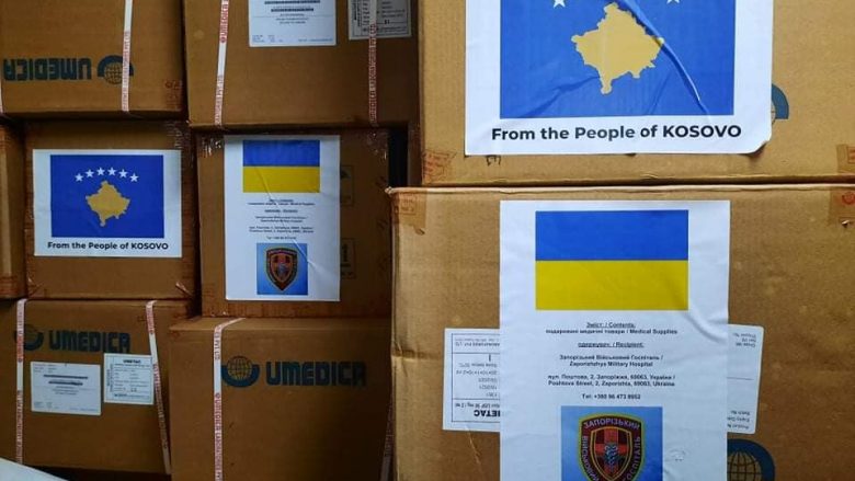 Ushtarët e Ukrainës falënderojnë Kosovën për kontingjentin e ndihmave
