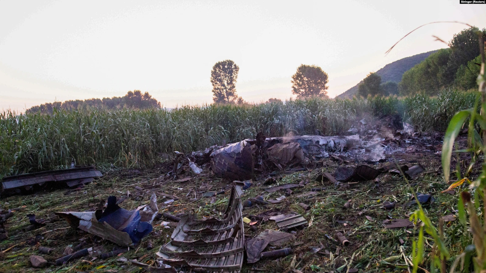 Avioni ukrainas që u rrëzua në Greqi, bartte armë nga Serbia