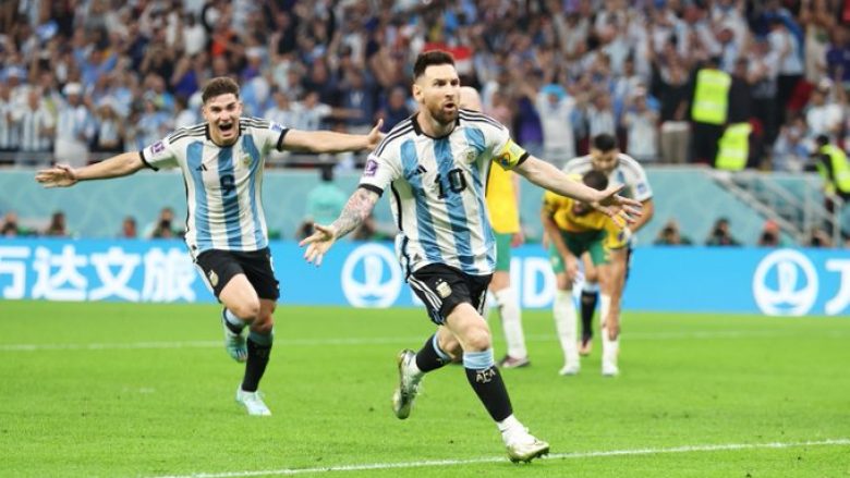 Messi me gol të bukur kalon Argjentinën në epërsi ndaj Australisë