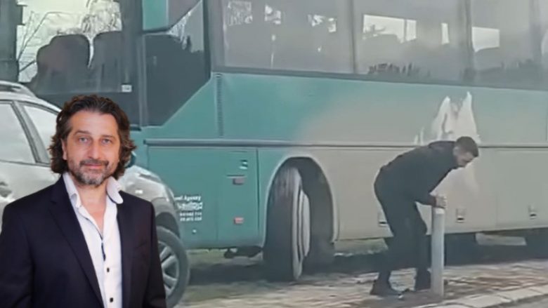 Rama publikon pamje nga dëmtimi i infrastrukturës rrugore, kritikon autobusët që parkohen ilegalisht