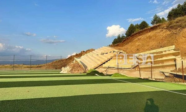 Shembet tribuna e stadiumit në Korishë të Prizrenit, 4 vjet pas përurimit