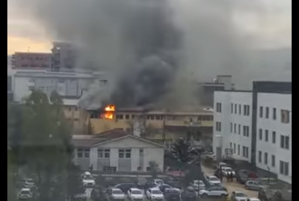 Zjarri në IML, policia jep detaje: Dy zyre u përfshinë nga flakët, s’ka të lënduar