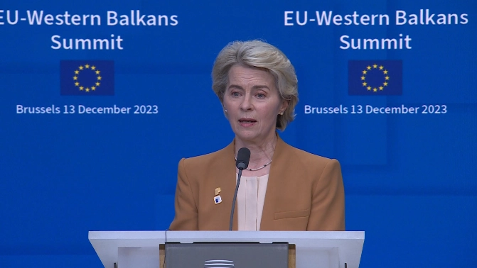 Von der Leyen: Kosova dhe Serbia t’i përmbushin angazhimet në kuadër të dialogut