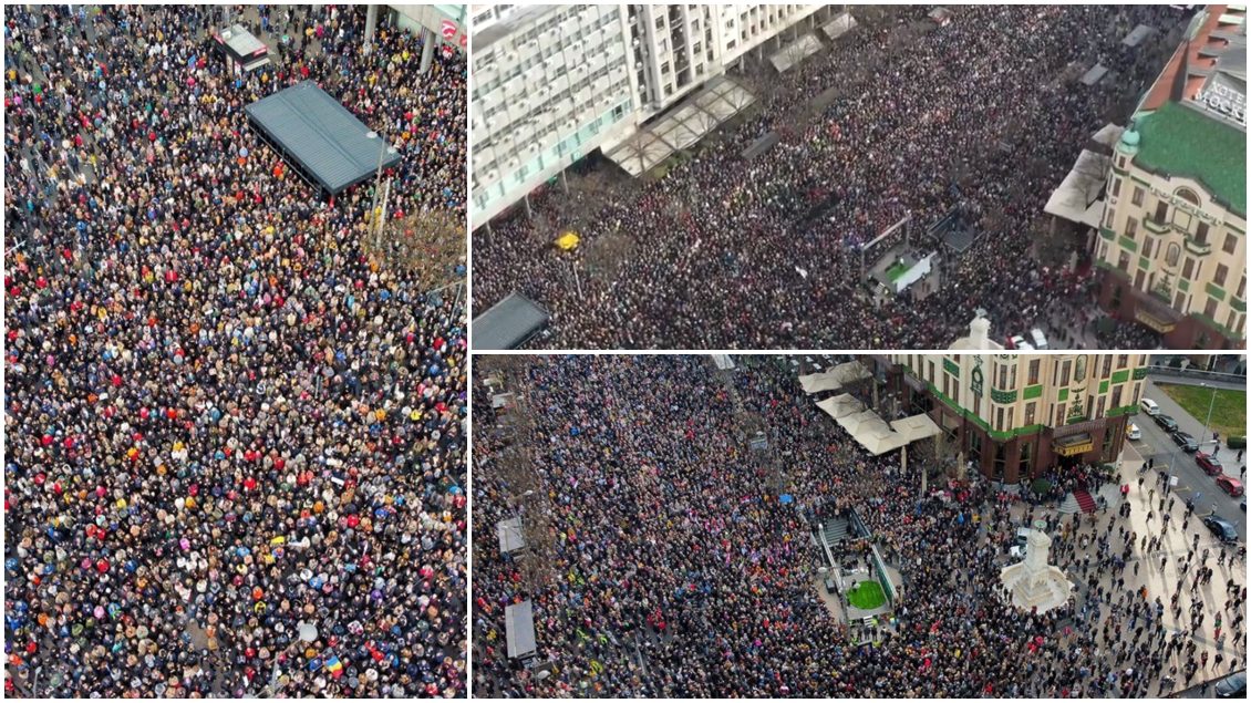 Beogradi “vlon” nga mijëra protestues të cilët po kërkojnë anulimin e zgjedhjeve në Serbi