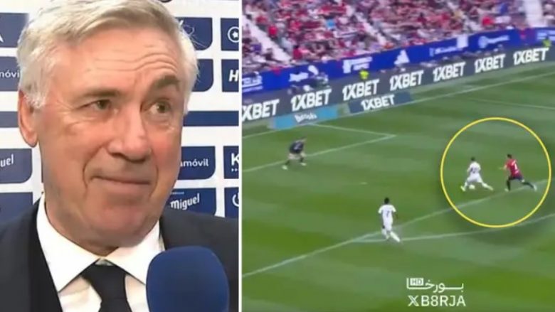 “Ai na jep shumë mundësi” – Ancelotti tregon sulmuesin e Real Madridit i cili mund të luajë kudo