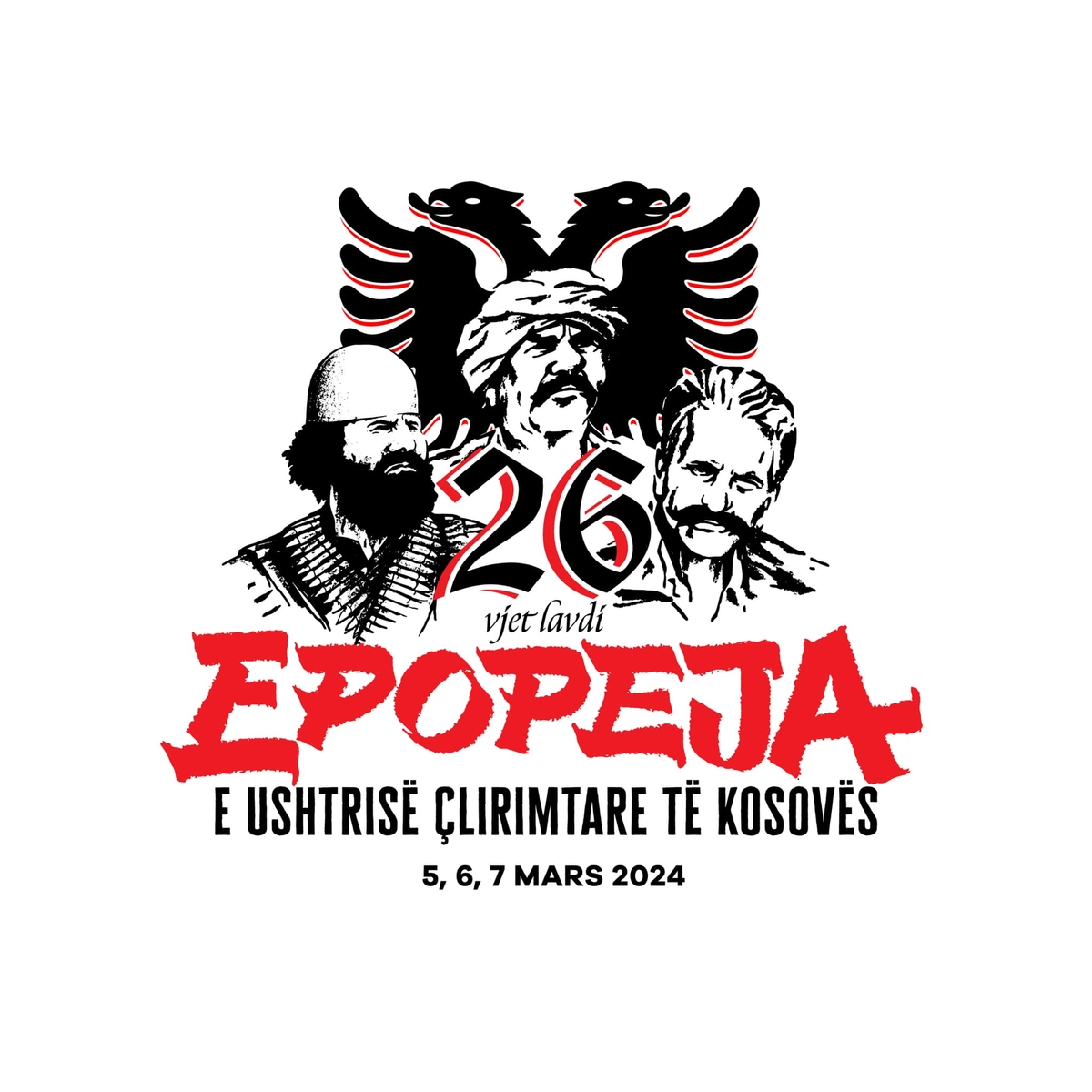 Publikohet logoja për shënimin e 26-vjetorit të Epopesë së UÇK-së